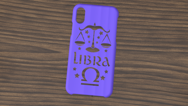 CASE IPHONE X/XS LIBRA SIGN