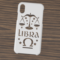 CASE IPHONE X/XS LIBRA SIGN - Thumbnail 2
