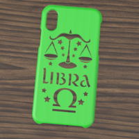 CASE IPHONE X/XS LIBRA SIGN - Thumbnail 4