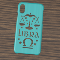 CASE IPHONE X/XS LIBRA SIGN - Thumbnail 5