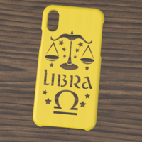 CASE IPHONE X/XS LIBRA SIGN - Thumbnail 7