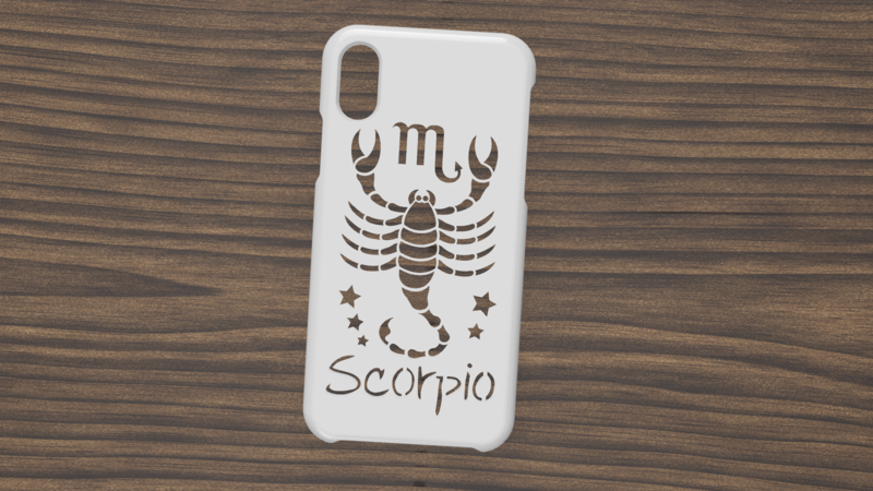 CASE IPHONE X/XS SCORPIO SIGN