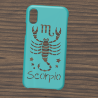 CASE IPHONE X/XS SCORPIO SIGN - Thumbnail 5
