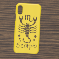 CASE IPHONE X/XS SCORPIO SIGN - Thumbnail 6