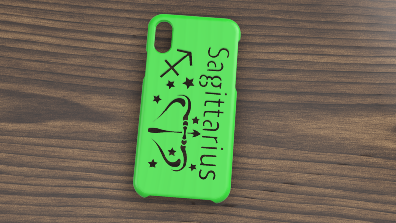 CASE IPHONE X/XS SAGITTARIUS SIGN