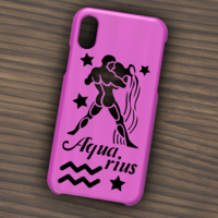 CASE IPHONE X/XS AQUARIUS SIGN - Thumbnail 6