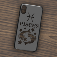 CASE IPHONE X/XS PISCES SIGN - Thumbnail 3