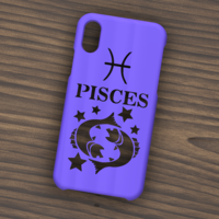 CASE IPHONE X/XS PISCES SIGN - Thumbnail 4