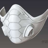 Small Valorant Viper mask 3D Printing 305837