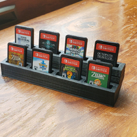 Small Switch Game Cartridge Stand/Display 3D Printing 305956