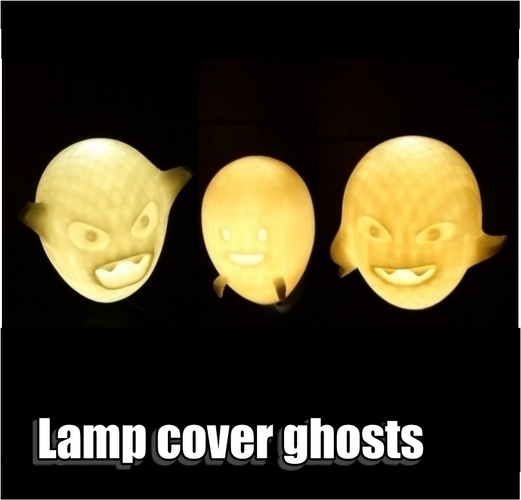 Lamp cover ghost 3D Print 305960