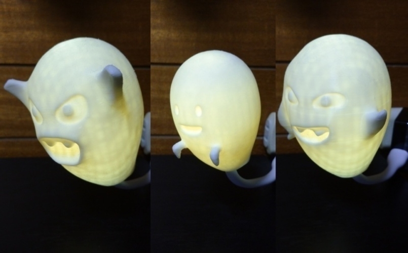 Lamp cover ghost 3D Print 305961