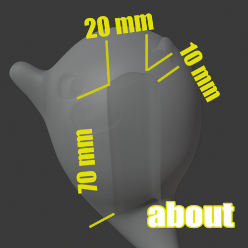 Lamp cover ghost 3D Print 305965