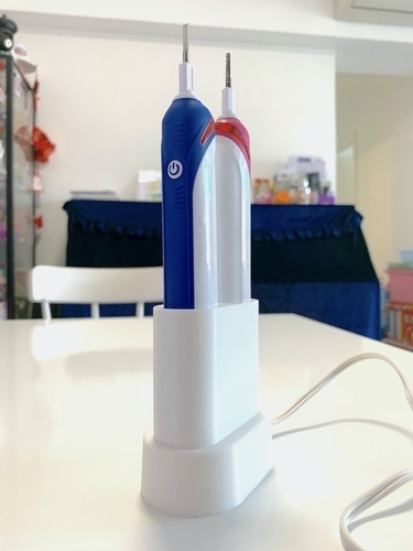 Electronic Toothbrush Charging Stand 3D Print 305987