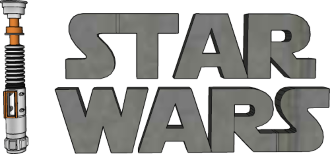Luke Skywalker's Lightsaber 3D Print 306019