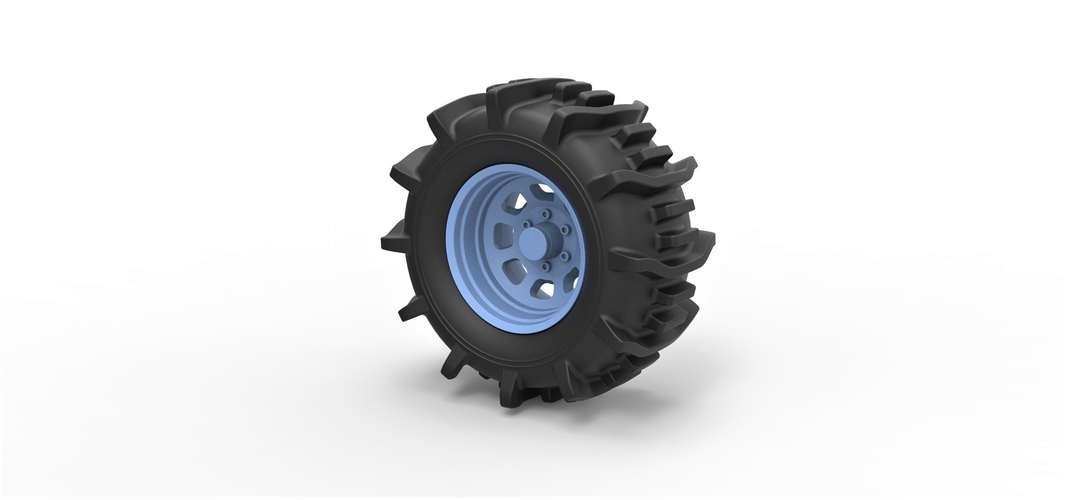 Diecast Offroad wheel 35 3D Print 306028