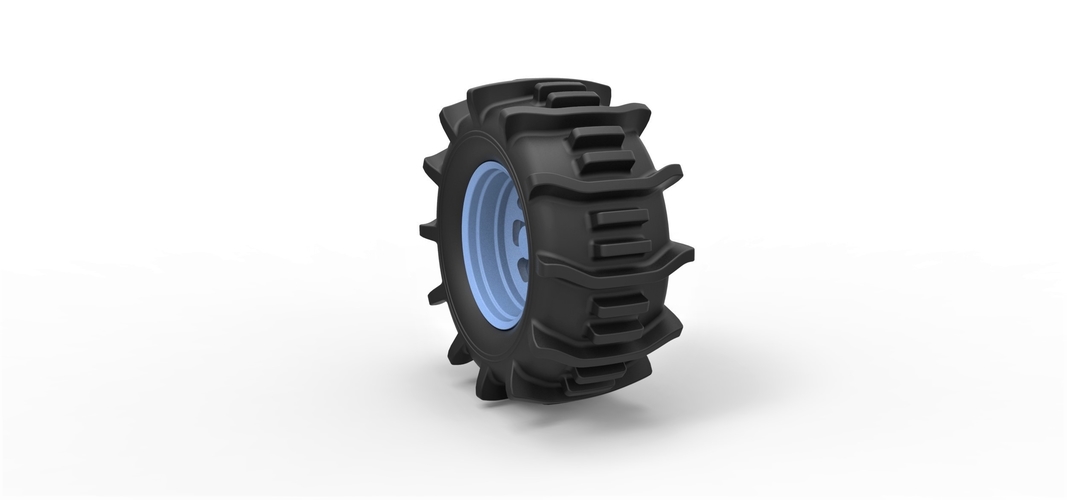 Diecast Offroad wheel 35 3D Print 306029