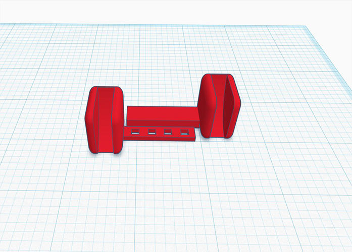 Adjustable Filament Spool Parking Block 3D Print 306194