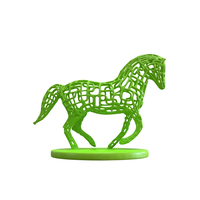 Horse Voronoi wireframe - Thumbnail 2