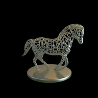 Horse Voronoi wireframe - Thumbnail 3