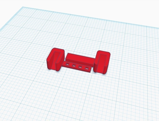 Adjustable Filament Spool Parking Block (Minimalist Edition) 3D Print 306207