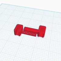 Adjustable Filament Spool Parking Block (Minimalist Edition) - Thumbnail 1