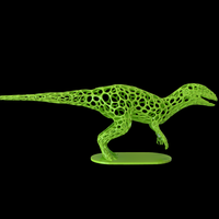 Dinosaur Voronoi wireframe - Thumbnail 3