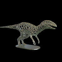 Dinosaur Voronoi wireframe - Thumbnail 5