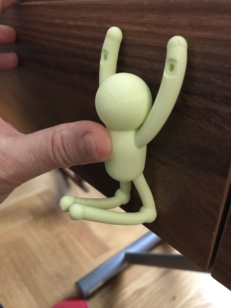 hook like Human shape - Pinshape