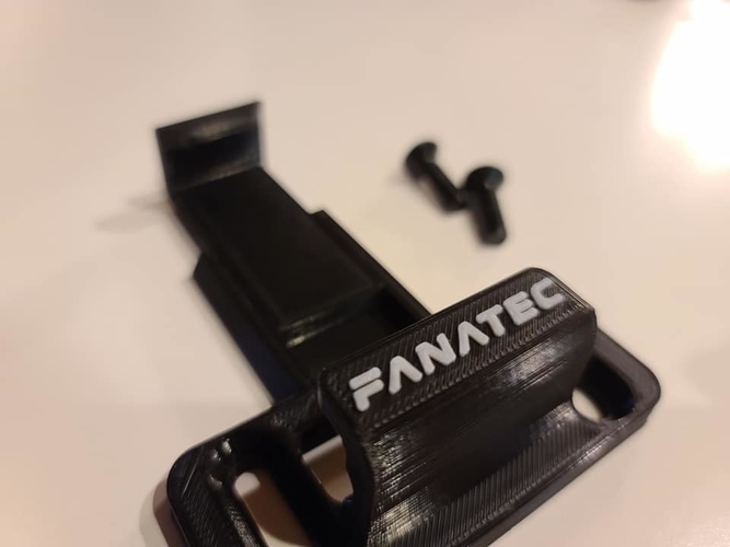 Universal Phone/Tablet Mount for all current Fanatec wheel bases 3D Print 306322