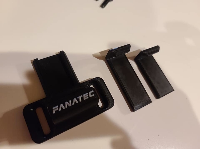 Universal Phone/Tablet Mount for all current Fanatec wheel bases 3D Print 306324