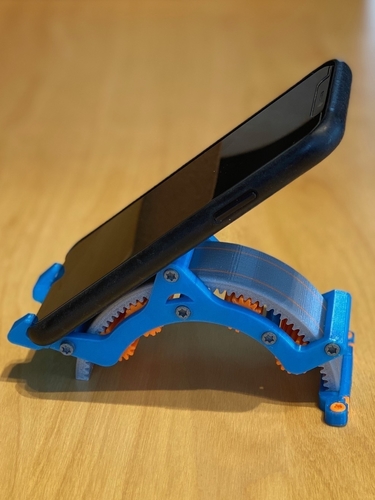 Mechanical Adjustable Iphone Stand V2 3D Print 306341