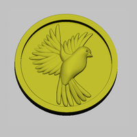 bird stl file - Thumbnail 2