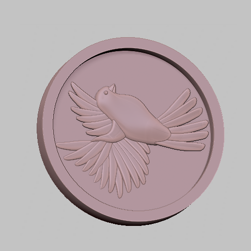 bird stl file 3D Print 306395