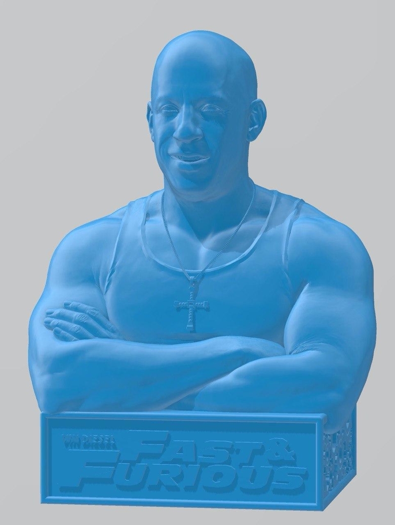 VIN DIESEL BUST