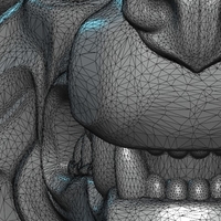 Wolf Sculpture - Thumbnail 2