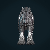Wolf Sculpture - Thumbnail 8