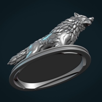 Wolf Sculpture - Thumbnail 13