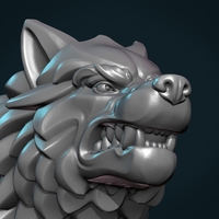 Wolf Sculpture - Thumbnail 15