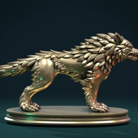 Wolf Sculpture - Thumbnail 21