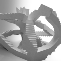 Small MC ESCHER FOR REAL 3D Printing 306570