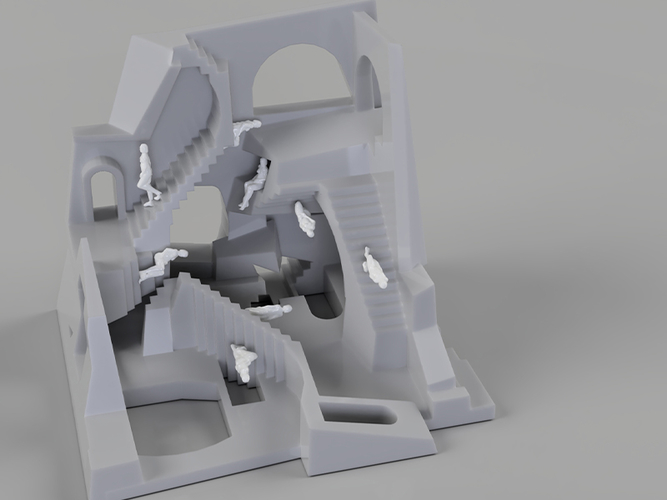 MC ESCHER FOR REAL 3D Print 306575