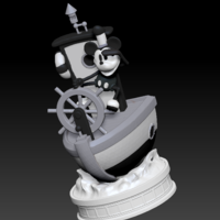 Steamboat willie mickey mouse - Thumbnail 1
