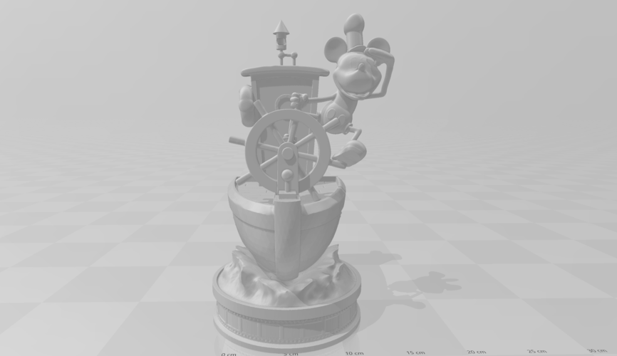 Steamboat willie mickey mouse 3D Print 306705