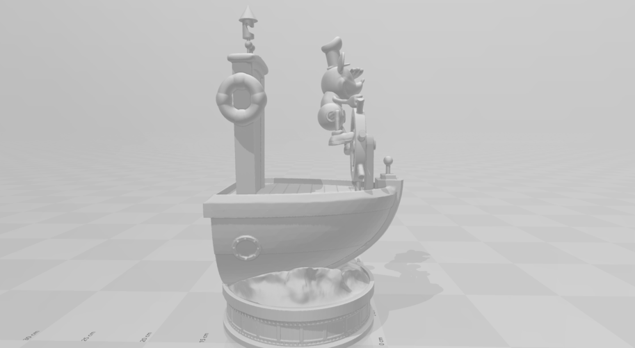 Steamboat willie mickey mouse 3D Print 306706