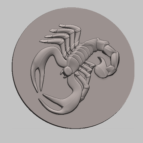 scorpion stl file 3D Print 306734