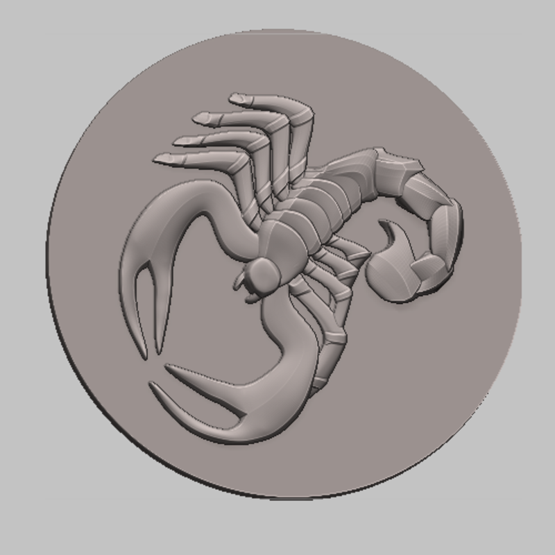 scorpion stl file
