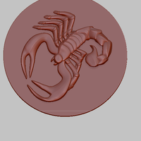 scorpion stl file - Thumbnail 2