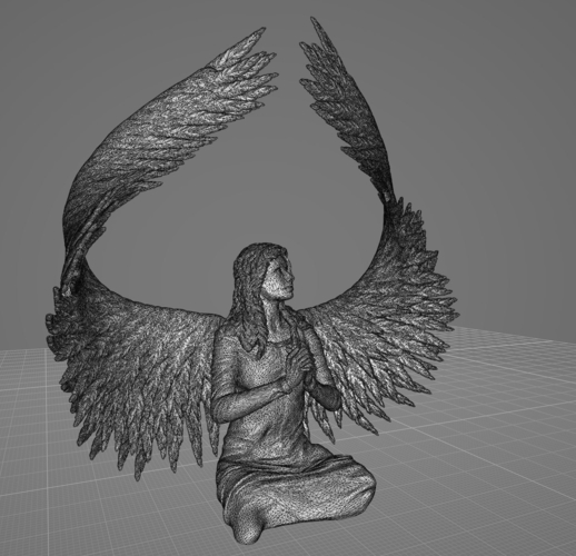 Prayer Angel 3D Print 306744