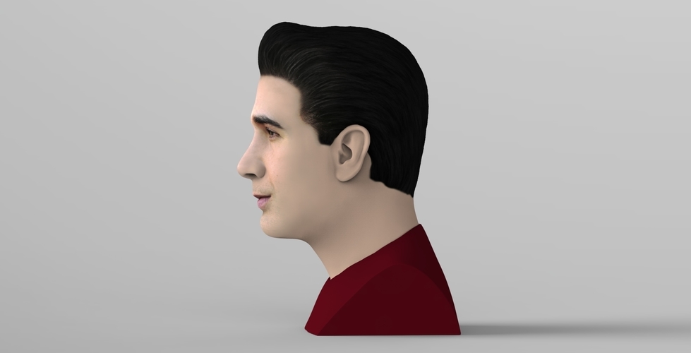 Ross Geller from Friends bust ready for full color 3D printing 3D Print 306757